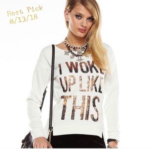 🚨SALE Juicy Couture I Woke Up Like This Top